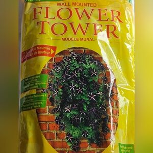 Flower Tower Wall Mounted Central Watering Tube Vegetables Plants Flowers Herbs